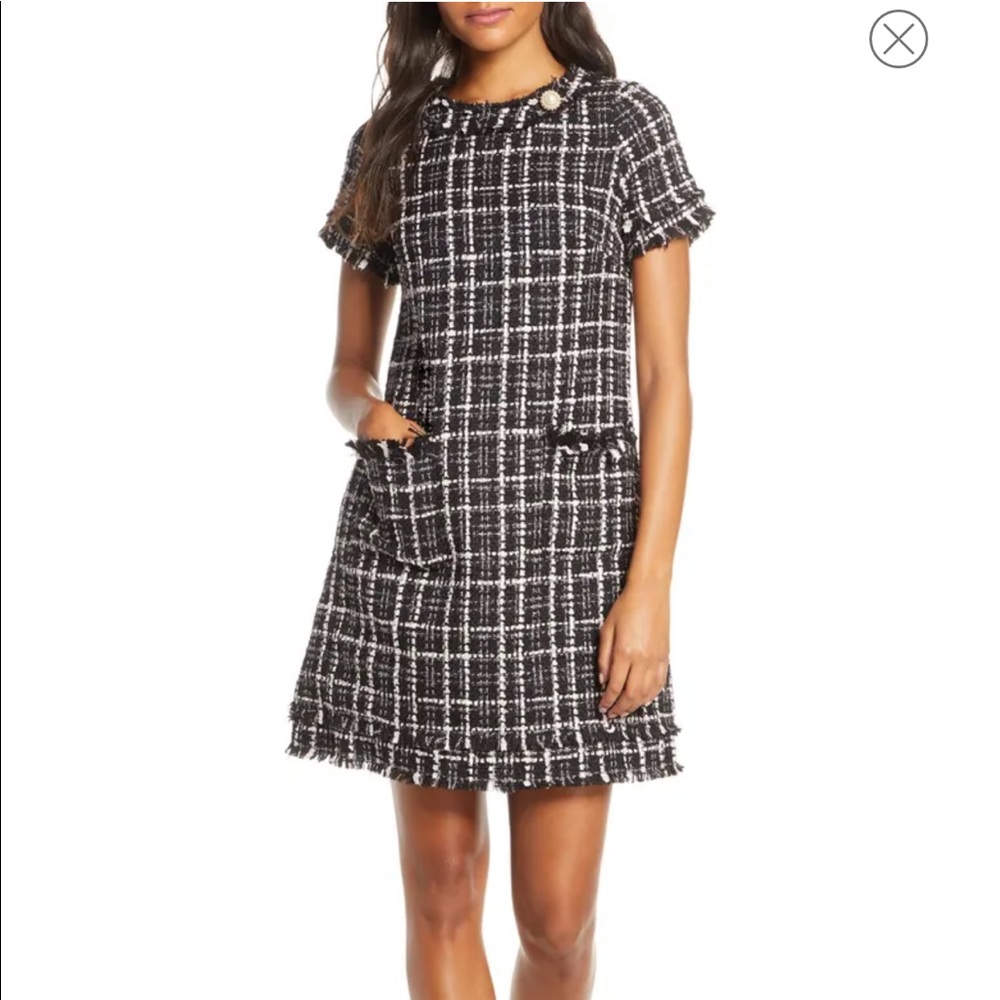 Tweed Shift Dress - Harper Rose
